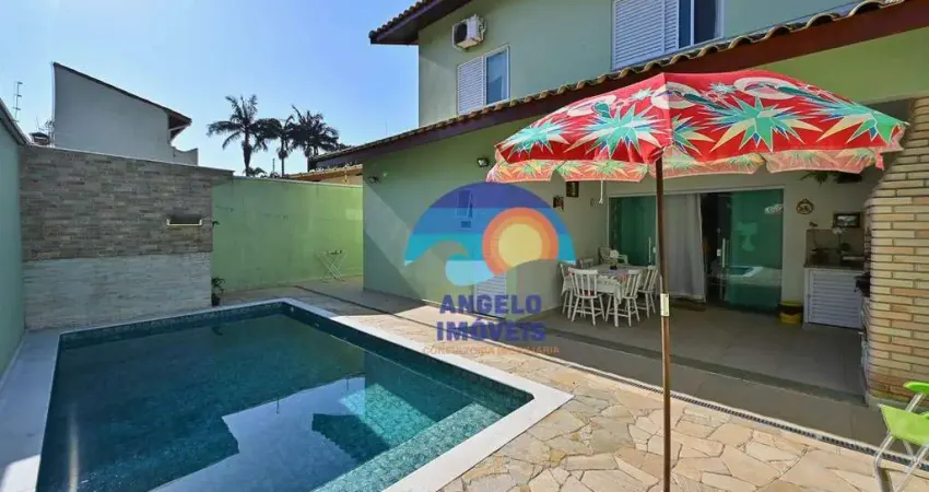 Sobrado com 4 dormitórios à venda, 190 m² por r$ 880.000,00 - balneário são joão batista - peruíbe/sp