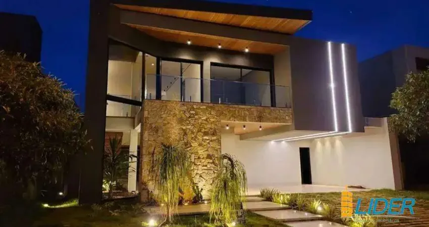 CASA EM CONDOMÍNIO à venda, 5 quartos, 5 suítes, 2 vagas, JARDIM SUL - Uberlândia/MG