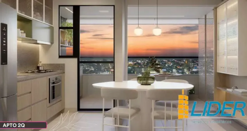 Apartamento à venda, 2 quartos, 2 suítes, 1 vaga, tibery - uberlândia/mg