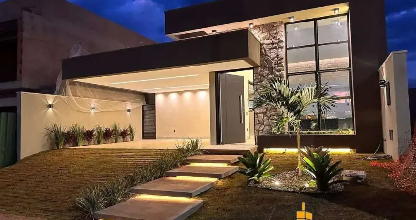 Casa em condomínio à venda, 3 quartos, 2 suítes, 4 vagas, loteamento portal do vale ii - uberlândia/mg