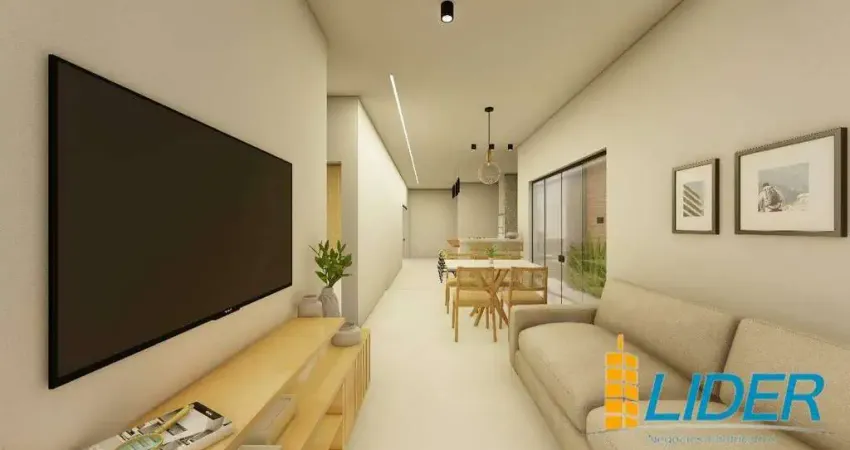 Bela casa nova, e térrea com 139,46m2 de construção em terreno de 170m2 à venda no bairro custódio pereira