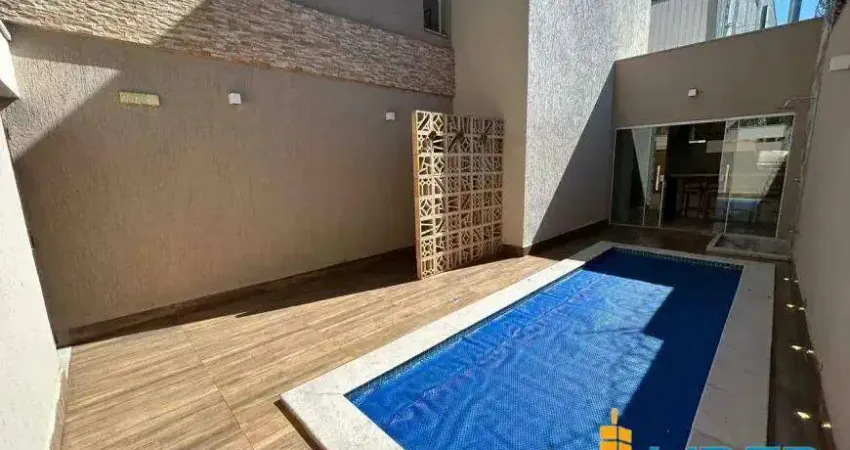 Casa em condomínio à venda, 3 quartos, 3 suítes, 2 vagas, granja marileusa - uberlândia/mg