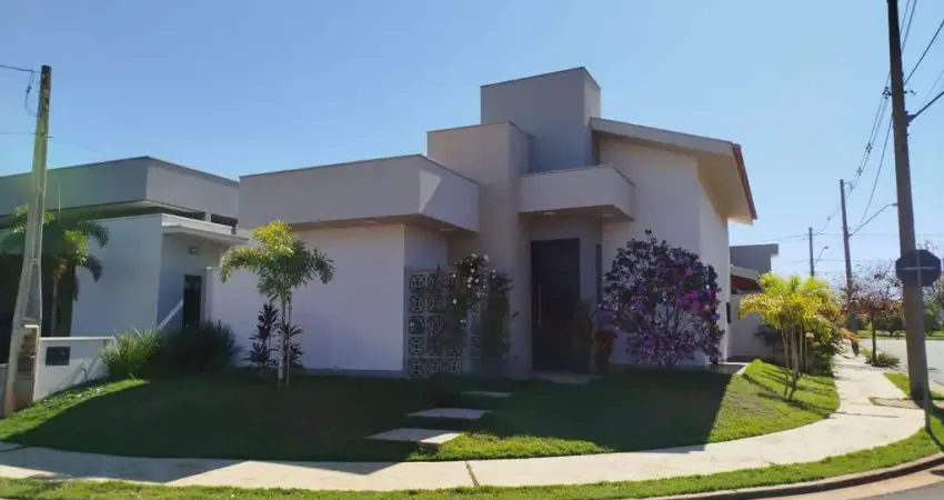 Casa alto padrão damha iii linda com 03 dormitórios e generosa área gourmet.