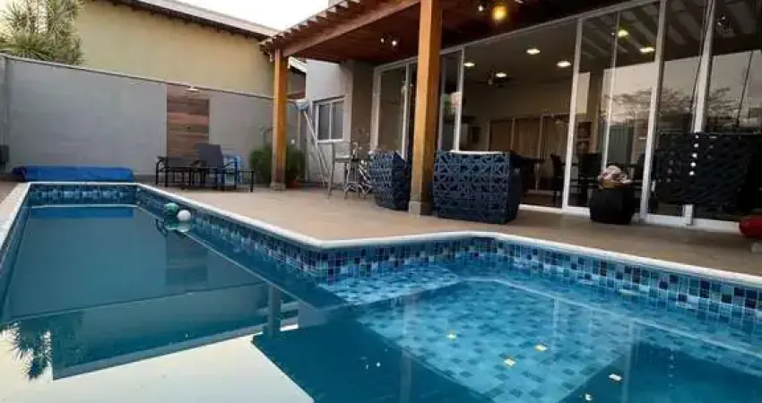 Jd flamboyants belíssimo sobrado de alto padrão com 04 suítes, cinema, espaço relax piscina e spa.