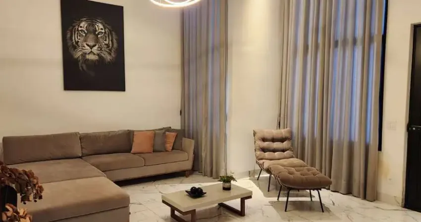 Linda casa alto padrão village damha ii, 03 suítes, espaço gourmet.