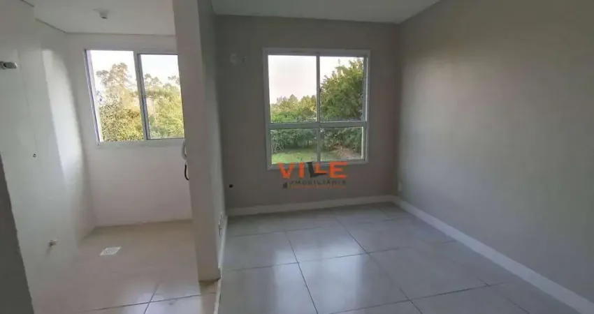 Apartamento com 2 dormitórios à venda, 54 m² por r$ 160.000,00 - caça e pesca - gravataí/rs