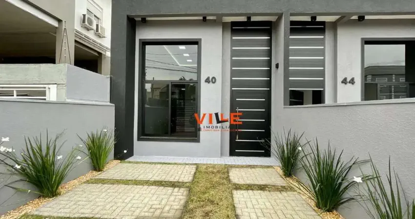 Casa de 03 dormitórios sendo uma suíte à venda no dom feliciano em gravataí.