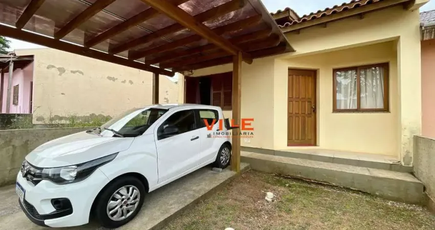 Casa com 2 dormitórios à venda, 48 m² por r$ 230.000,00 - neópolis - gravataí/rs