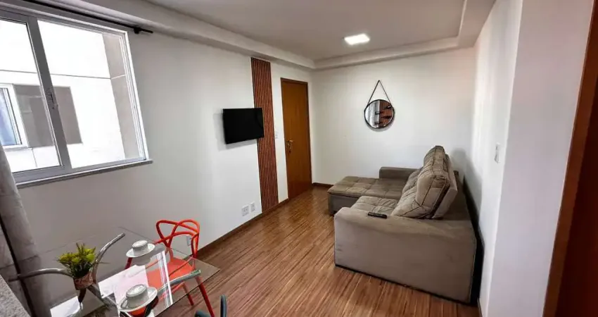 Locação - Apartamento no bairro Paineiras com 02 quartos mobiliado e pronto para morar