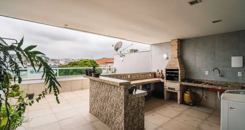 Cobertura com 3 quartos à venda na Avenida dos Andradas, Morro da Glória, Juiz de Fora