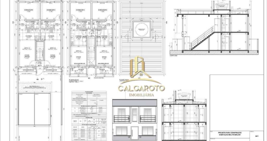 Apartamento com 1 dormitório à venda, 31 m² por R$ 155.000,00 - Jardim Algarve - Alvorada/RS