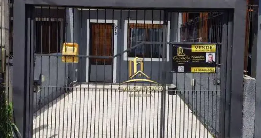 Casa com 2 dormitórios à venda, 54 m² por r$ 220.000 - jardim algarve - alvorada/rs