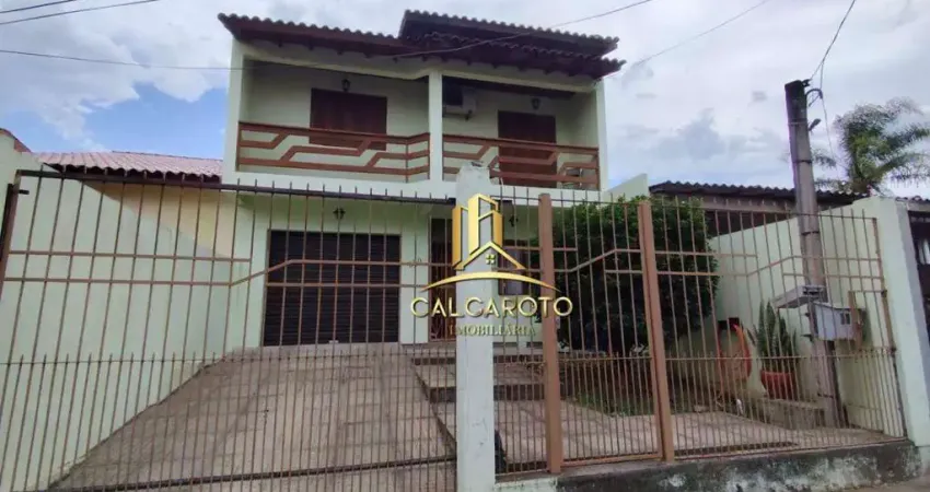 Casa com 3 dormitórios à venda, 240 m² por r$ 550.000 - jardim algarve - alvorada/rs