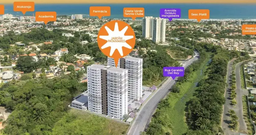CONHEÇA EM PATAMARES O JEITO STANZA DE VIVER EM SALVADOR.  RESIDENCIAL “VENTURA PATAMARES' EM PIATÃ