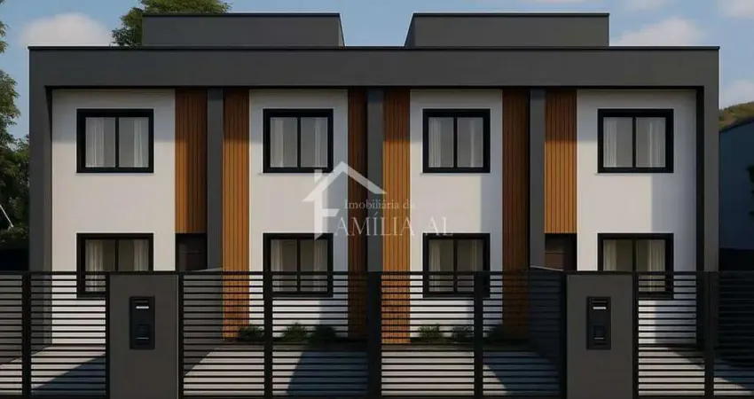 Sobrado Geminado na Planta no Iririú com 70m²