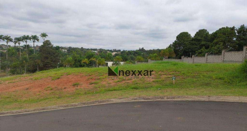 Terreno à venda, 543 m² por R$ 1.060.000,00 - Condomínio Reserva do Itamaracá - Valinhos/SP