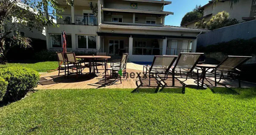 Casa com 4 dormitórios à venda, 472 m² por R$ 3.200.000,00 - Condomínio Portal do Lago - Valinhos/SP