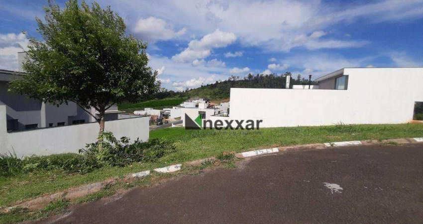 Terreno à venda, 308 m² por R$ 405.000,00 - Condomínio Residencial Mont’ Alcino - Valinhos/SP