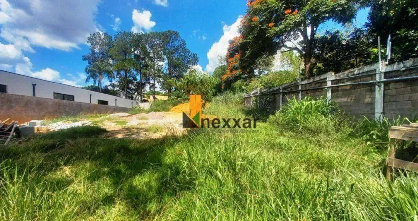 Terreno em condomínio fechado à venda na Alameda Carlos de Carvalho Vieira Braga, Condomínio Residencial Querência, Valinhos