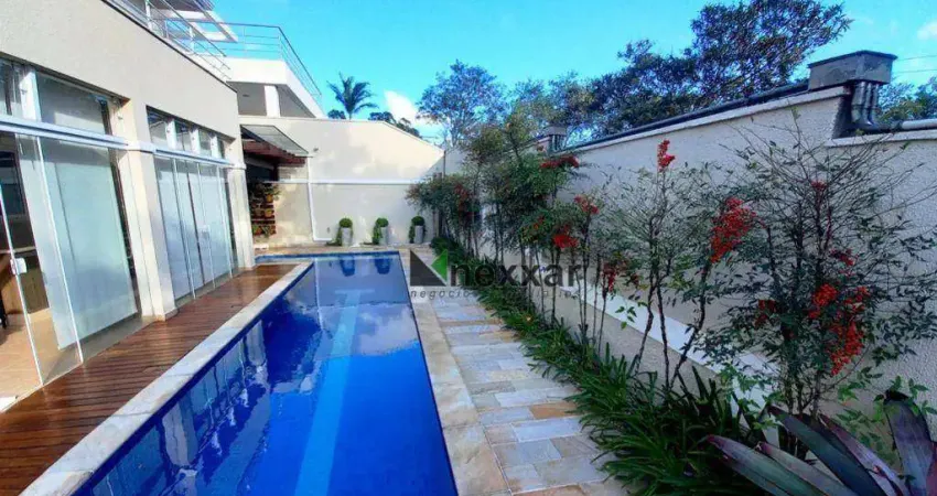 Casa com 3 dormitórios para alugar, 280 m² por r$ 16.036,27/mês - condomínio residencial morada das nascentes - valinhos/sp