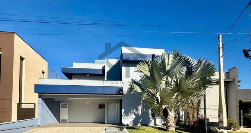 Casa de condomínio à venda, no Condomínio Gran Ville São Venâncio,  em Itupeva, com 4 quartos