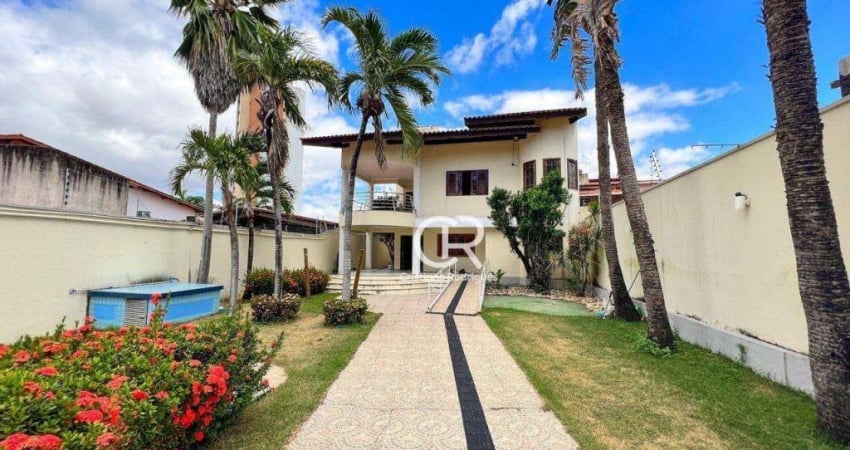 Casa com 5 Suítes, Fundo Correspondente, Piscina, Deck, Ótima Localização à venda - Engenheiro Luciano Cavalcante - Fortaleza/CE