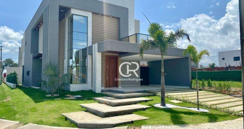 Casa de Alto Padrão, possibilidade de porteira fechada, na Cidade Alpha - Eusébio/CE