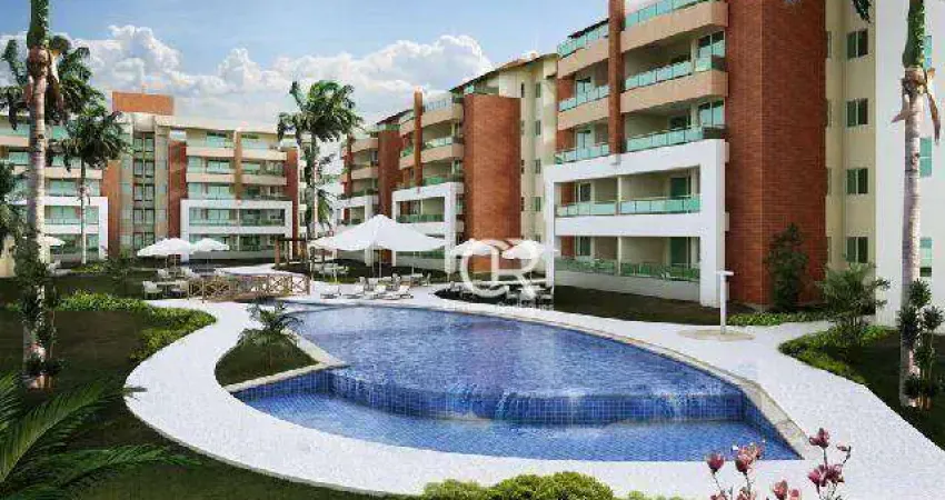 Apartamento, com Tudo Dentro Pé na Areia Próximo ao Beach Park, 104 m² - Porto das Dunas - Aquiraz/CE