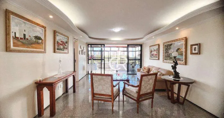 Apartamento com 4 suítes, 195 m² por r$ 830.000 - guararapes - fortaleza/ce