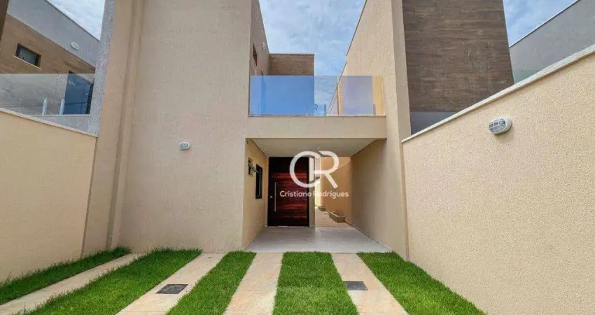 Casa com 4 Suítes, espaço para home office, amplo quintal, à venda - Edson Queiroz - Fortaleza/CE