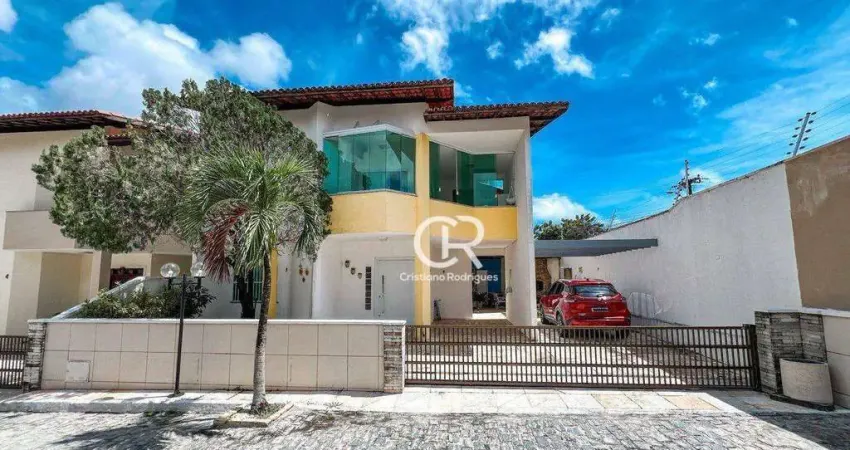 Casa com 4 Suítes mais escritório, com deck privativo, à venda - Sapiranga - Fortaleza/CE