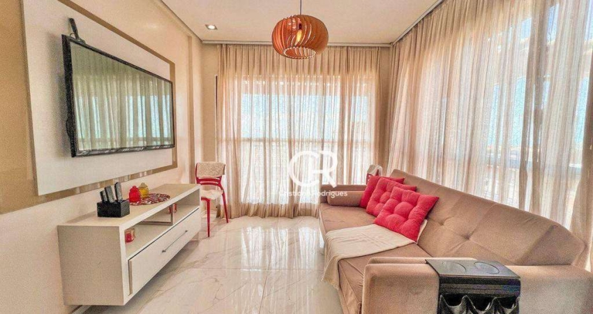Porteira Fechada, Apartamento Duplex com Varandão com Hidro, 3 Suítes à venda - Porto das Dunas - Aquiraz/CE