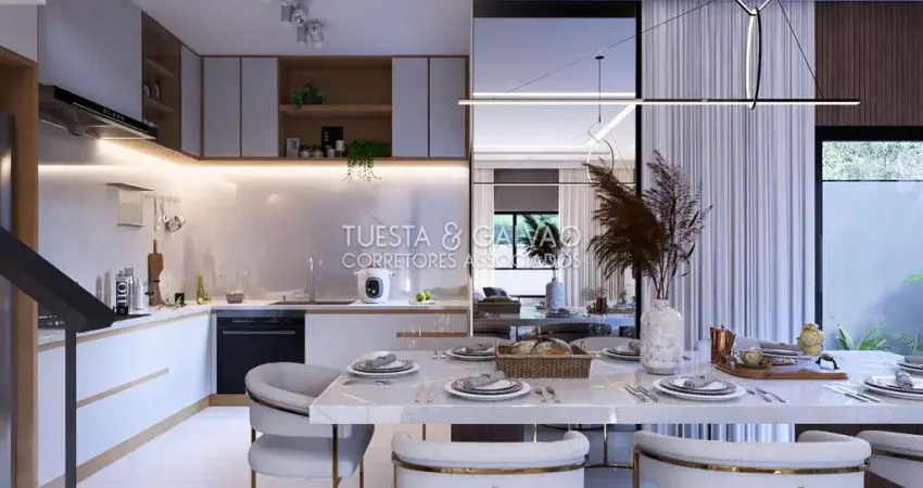 Casa em condomínio fechado com 3 quartos à venda na Rua Amazonas, 247, Água Verde, Curitiba