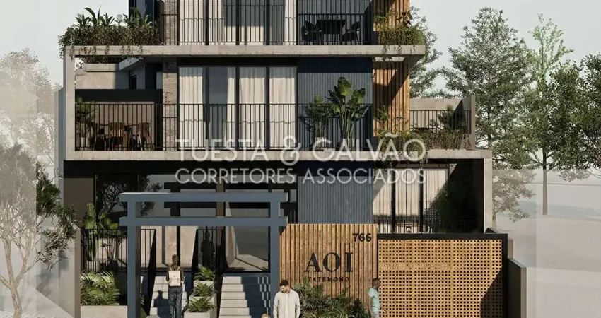 Kitnet / Stúdio à venda na Rua Doutor Alexandre Gutierrez, 766, Água Verde, Curitiba