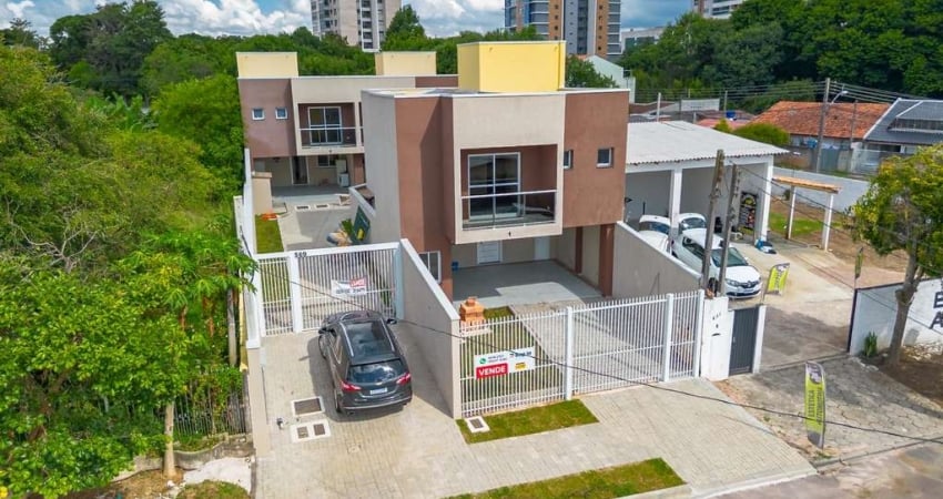 Sobrado 3 quartos com churrasqueira próximo Positivo