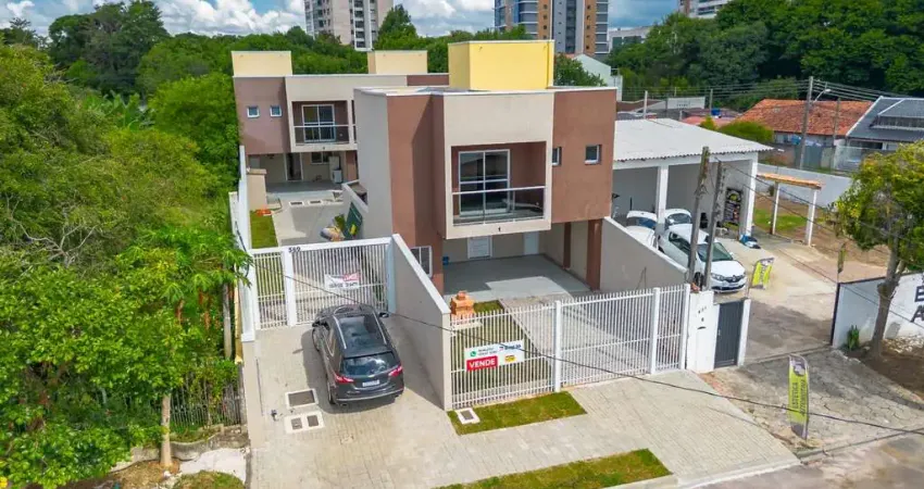 Sobrado 3 quartos com churrasqueira próximo Positivo