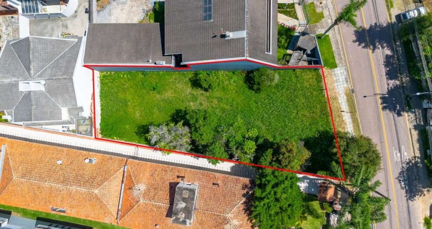 Terreno à venda na Rua Deputado Nilson Ribas, 490, Seminário, Curitiba