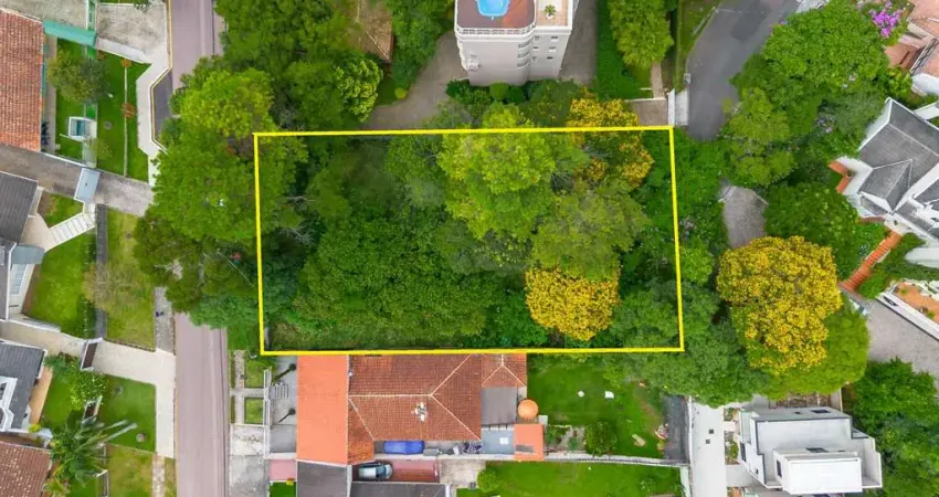 Terreno à venda na Rua Emílio de Almeida Torres, 347, Campina do Siqueira, Curitiba