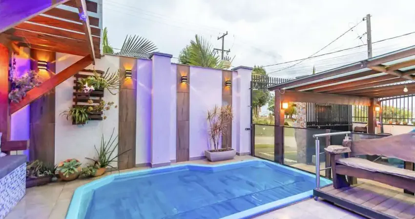 Casa Térrea com Piscina e Edícula – 3 Quartos com Planejados no Thomaz Coelho, Estuda permuta imóvel menor ou maior valor.