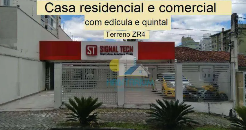 Excelente casa residencial ou empresas  c/ edícula , quintal e deck