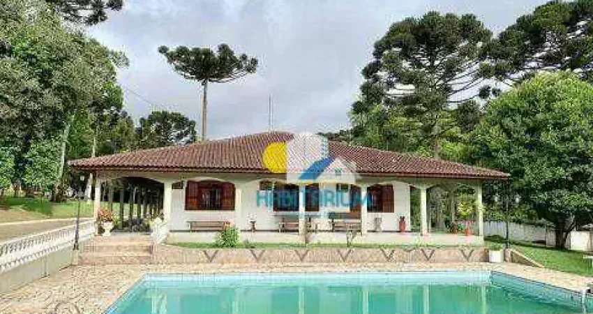 Chácara  - Casa 05 quartos, piscina. Documentação registrada em Piraquara PR