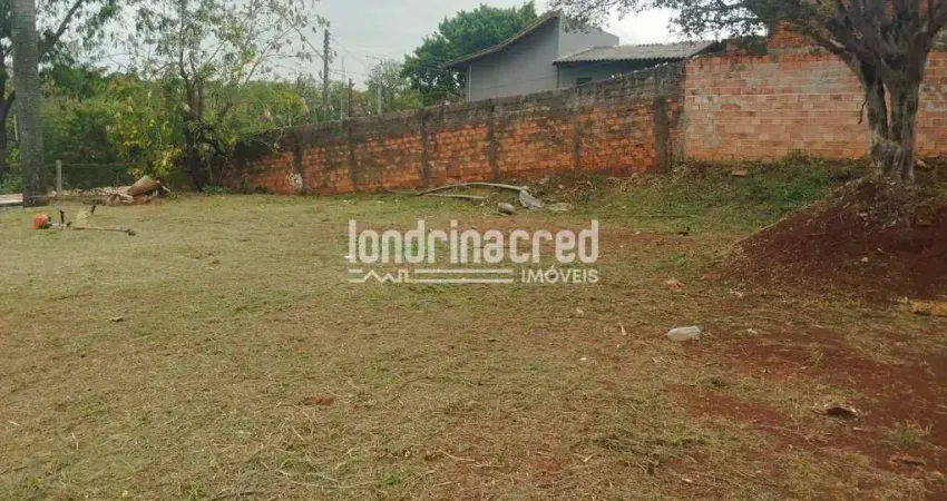 Ótimo terreno de esquina com 441,20 metros, já cercado, no conjunto leonor zona oeste de londrina -