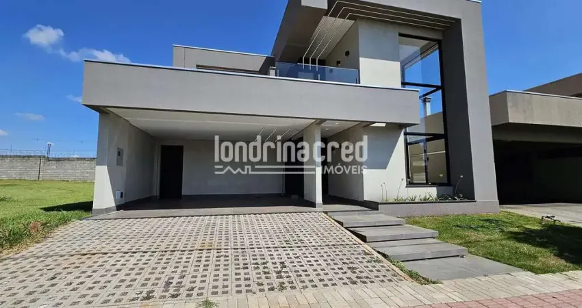 Excelente casa no Condomínio Bellevie, com 214m² construídos, 3 dormitórios, suíte, 3 banheiros, ár