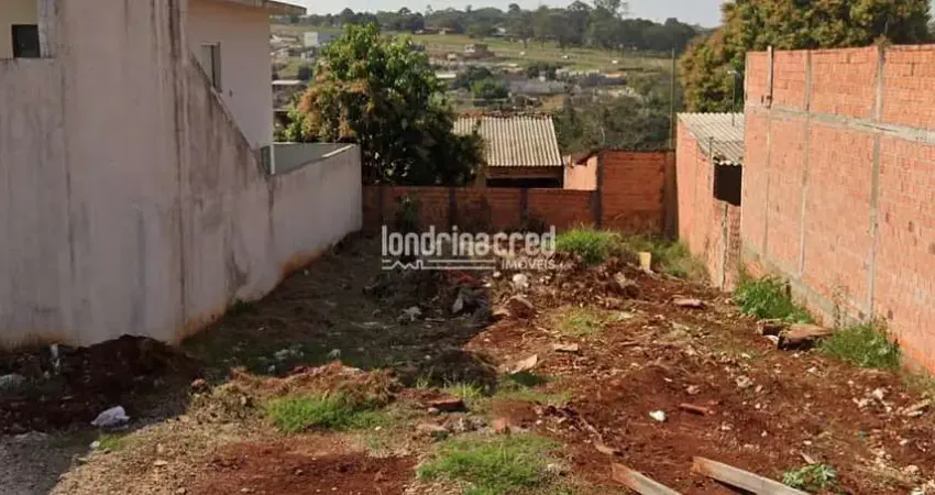 Terreno de 250m² no Colinas, Zona Oeste de Londrina – 10x25, leve declive, excelente localização e