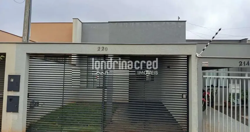 Casa geminada para locação com 3 quartos (1 suíte), semi mobiliada, pé direito alto, cozinha planej