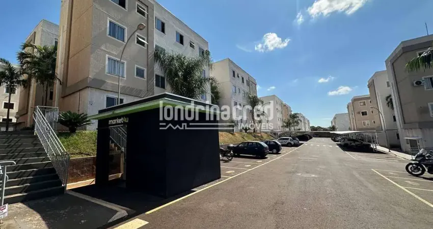 Apartamento no Spazio La Traviata com 2 dormitórios, sala, cozinha, banheiro, 1 vaga de carro e 1 d