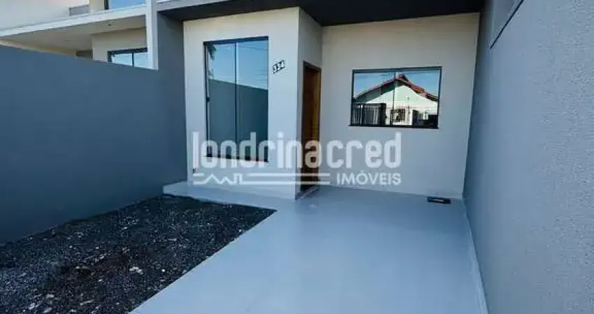 Casa nova à venda no jardim moema – zona norte de londrina, com 2 dormitórios (1 suíte), banheiro s