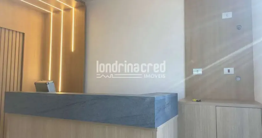 Conjunto comercial à venda – 5 salas com ar-condicionado, recepção planejada, 3 banheiros, copa, pc