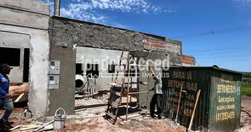 Casa no golden park ii com 3 dormitórios, suíte, sala, cozinha, banheiro social, 2 vagas e 73,50 m²