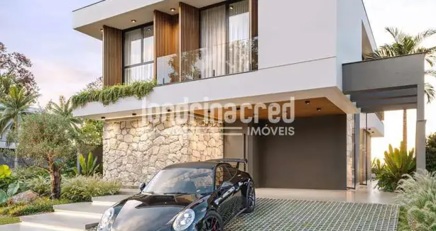 Planta exclusiva com 243 m² construídos, piscina de 20 m² e terreno de 311 m², com suítes amplas, á